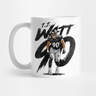 T.J. Watt Pittsburgh Rough Mug